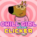 chill girl clicker logo