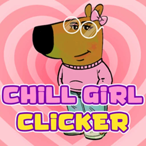chill girl clicker logo