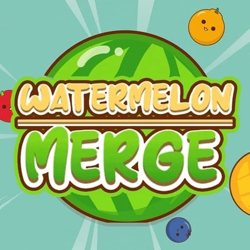watermelon merge game logo